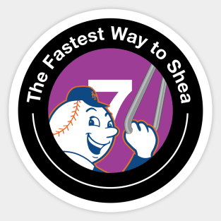 The Fastest Way to Shea! Sticker